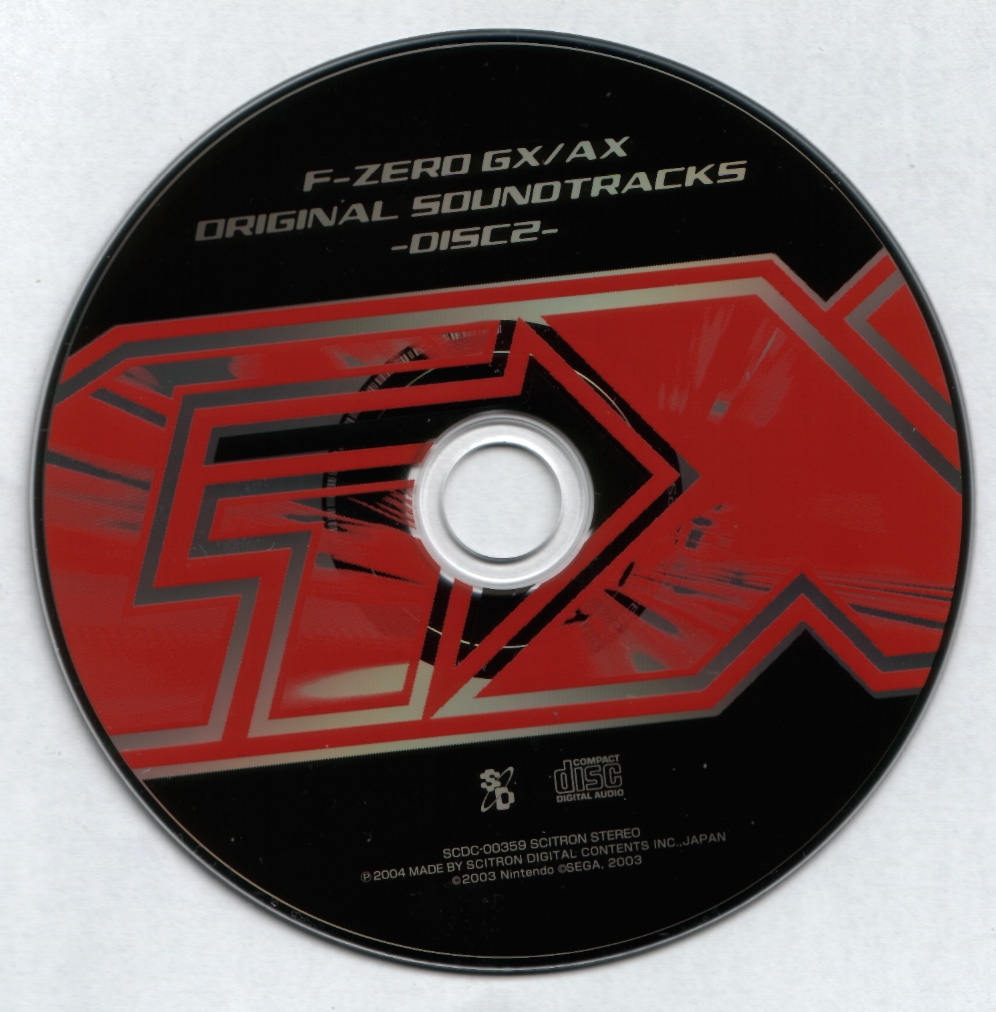 f-zero レコード レア盤 F-Zero GX/AX Original Soundtracks - Sega Retro
